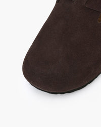 Suede Clogs