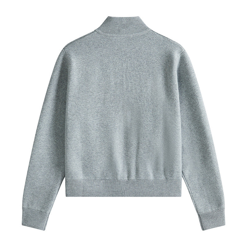 Essential Zip Sweater