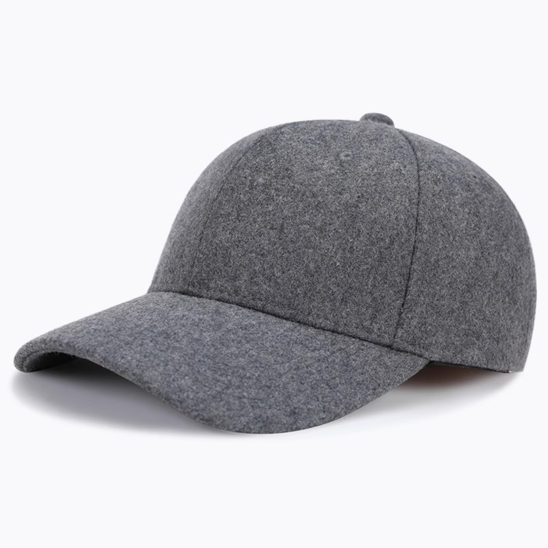 Cash Wool Cap Dark Gray One size