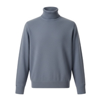 Wool Turtleneck Blue