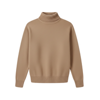 Wool Turtleneck Brown