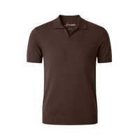 Buttonless Polo Shirt