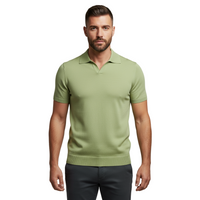 Buttonless Polo Shirt