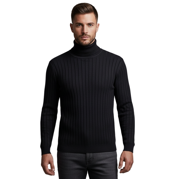 The Ribbed Mockneck
