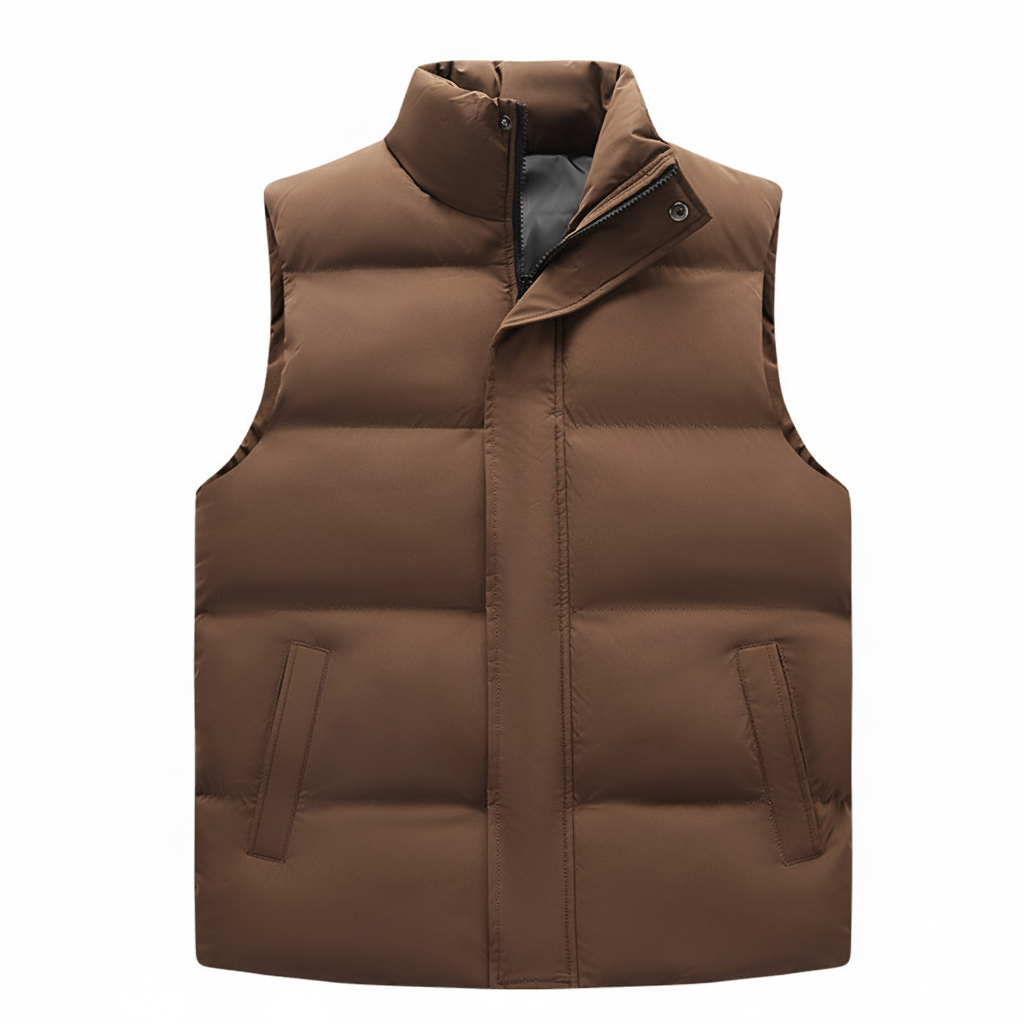 Inizio Bodywarmer Coffee brown