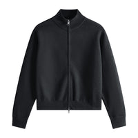 Essential Zip Sweater Black