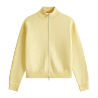 Essential Zip Sweater Yellow